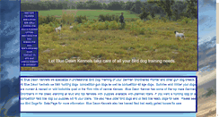 Desktop Screenshot of bluedawnkennels.com